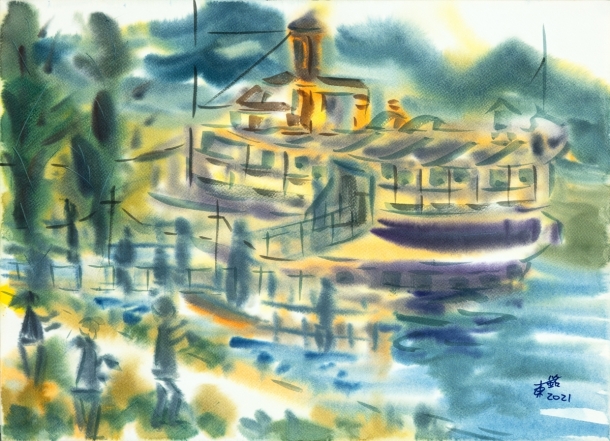 曹東銘 - 渲河黯舶