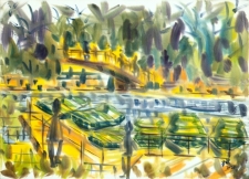 曹東銘 - 池塘橋樑