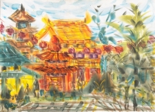 曹東銘 - 元宵廟宇